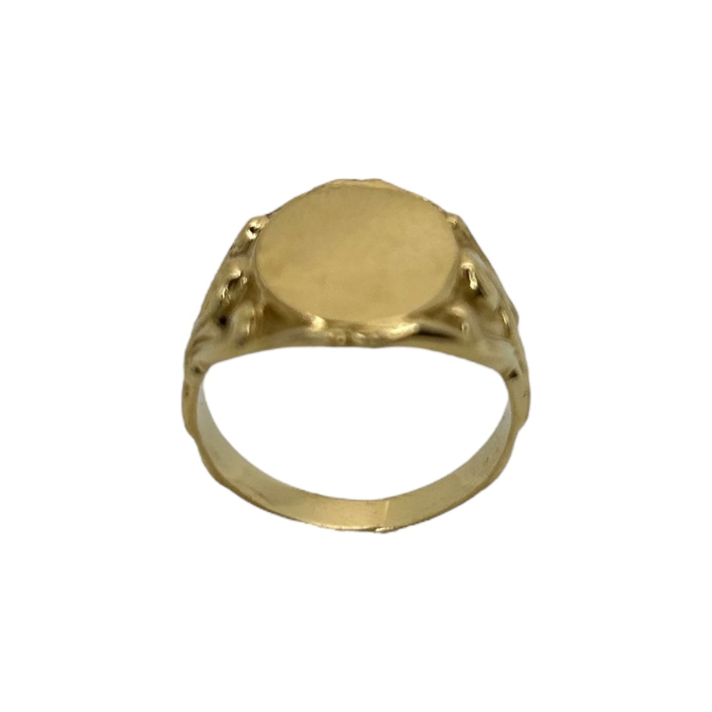 VINTAGE ART NOUVEAU-INSPIRED SIGNET RING