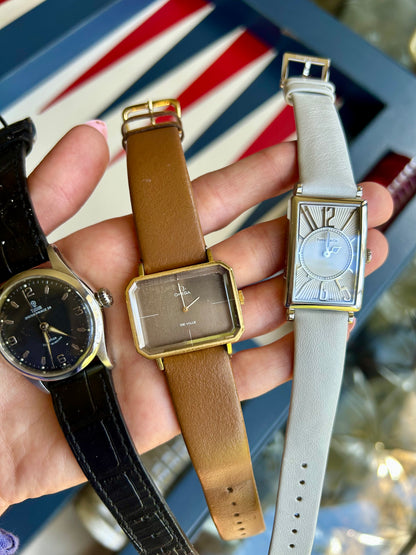 Vintage Tiffany & Co. Stainless Steel Wrist Watch