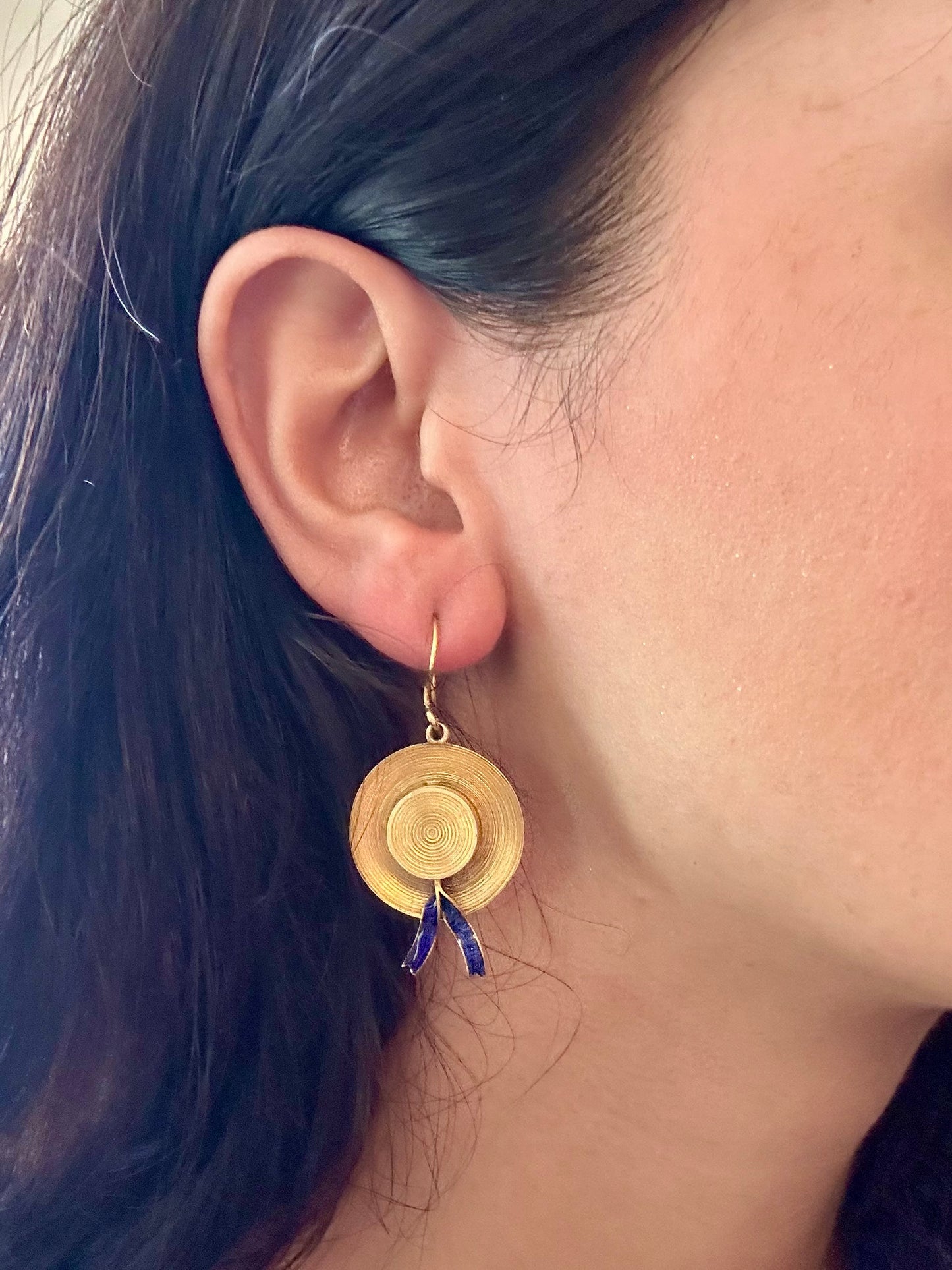 HMS BLANCHE HAT EARRINGS