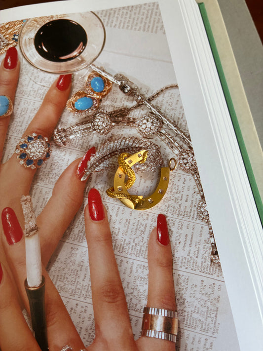 Vintage Horseshoe w/Snake