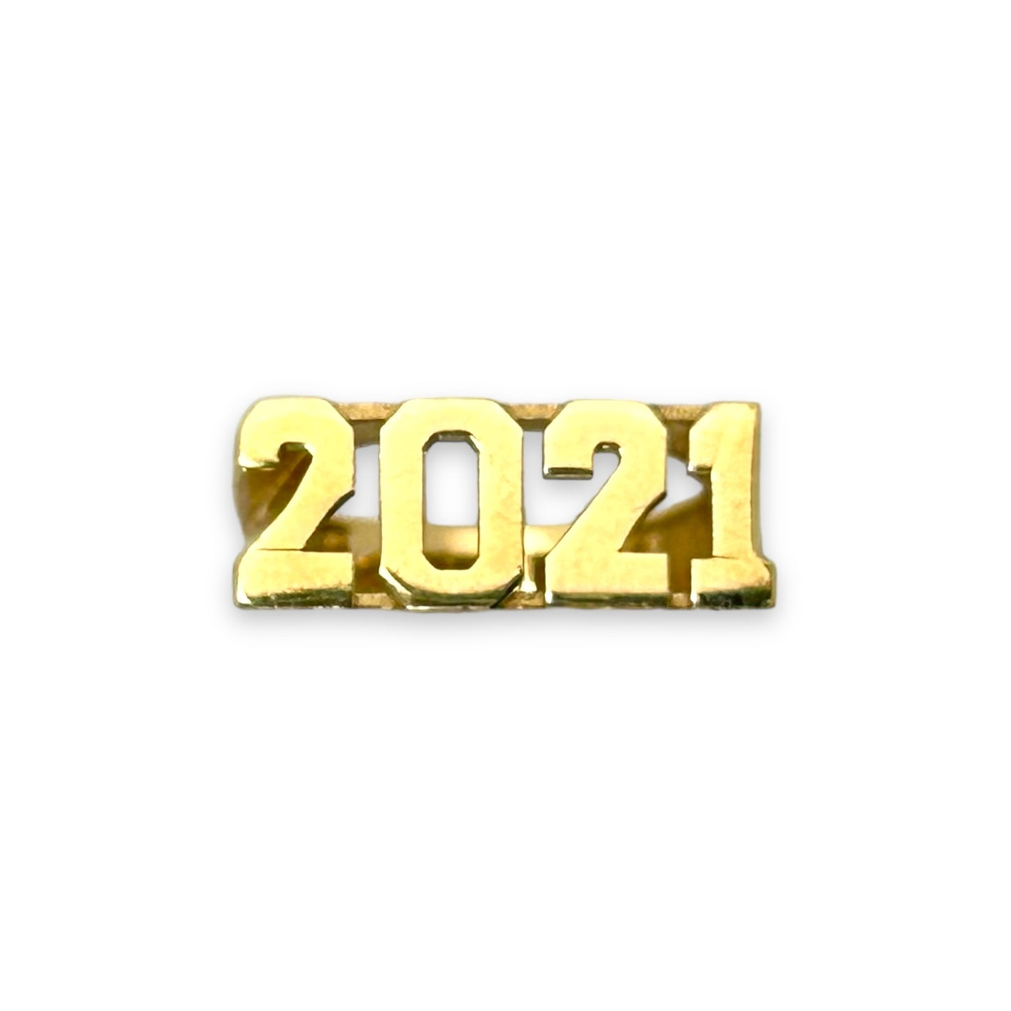 VINTAGE '2021' CUT OUT RING