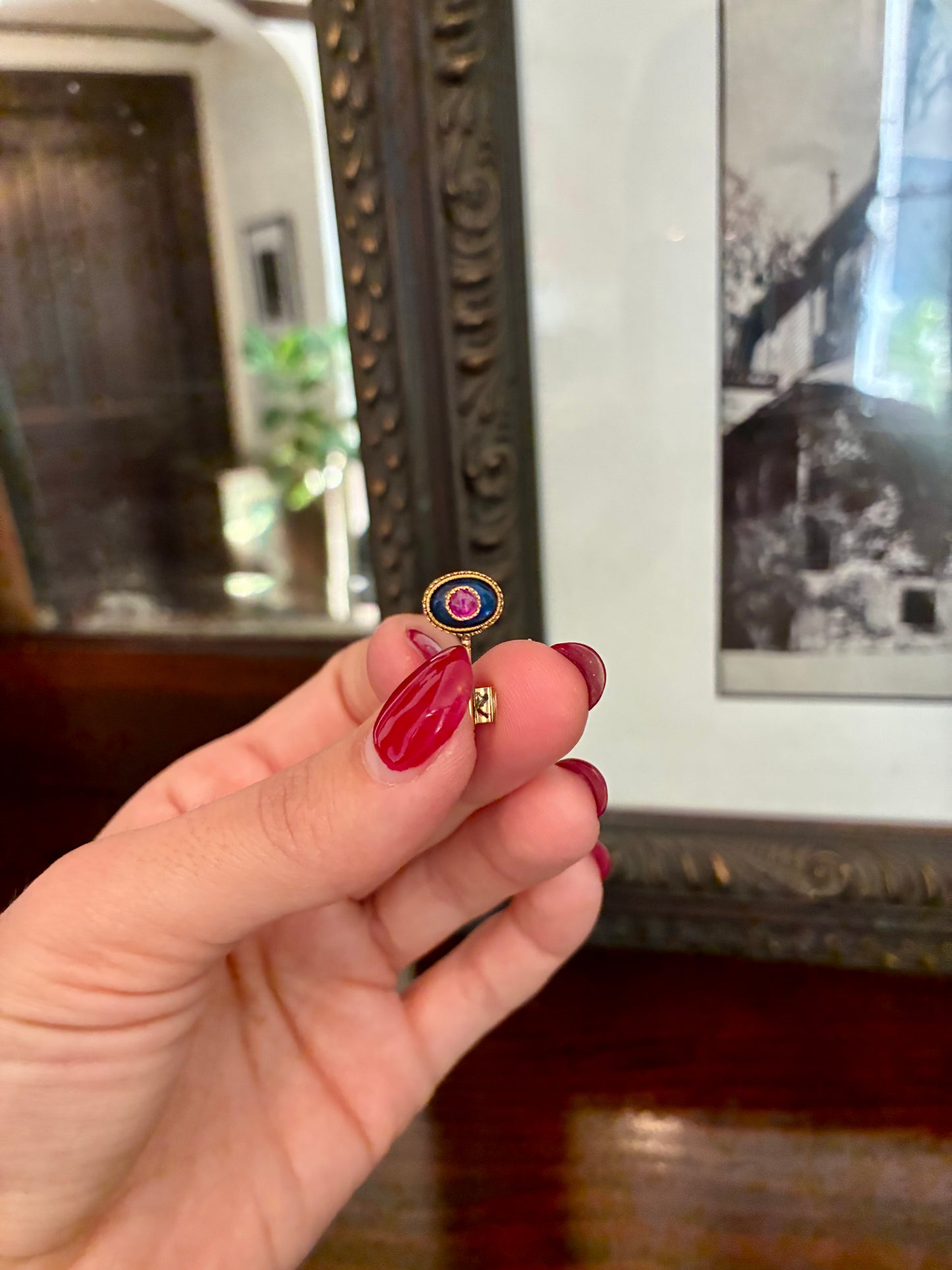 VINTAGE MINI EYE KEY PIN