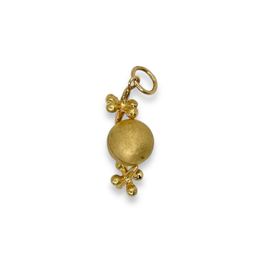 VINTAGE 14K SCATTER JACKS CHARM