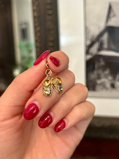 Vintage Baby Shoe Charm