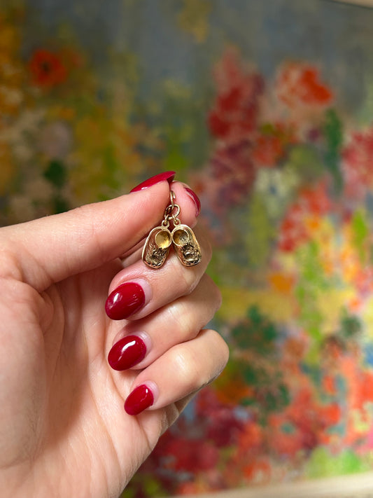 Vintage Baby Shoe Charm