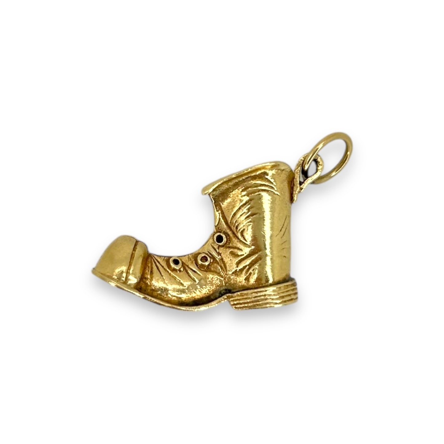 VINTAGE 3D BOOT PENDANT