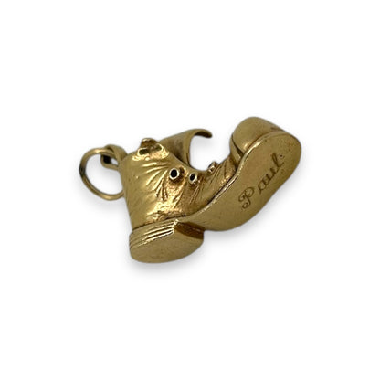 VINTAGE 3D BOOT PENDANT