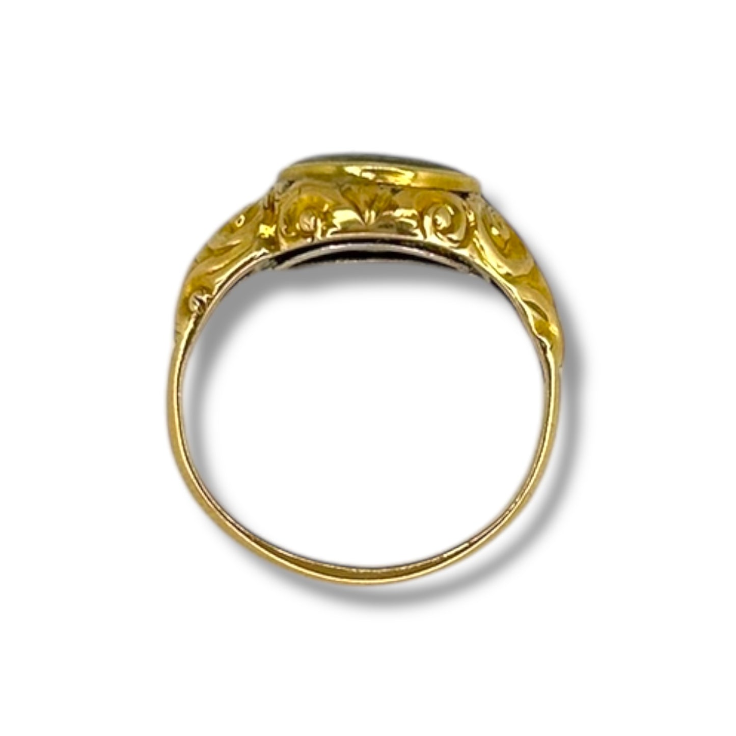 Antique Duke of Wellington Memorial Ring, Circa 1880-1890