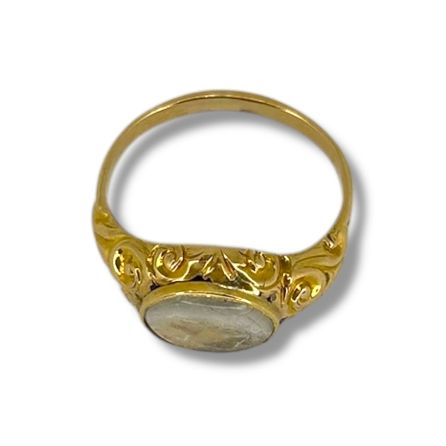 Antique Duke of Wellington Memorial Ring, Circa 1880-1890