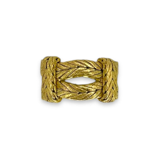 Rare Designer Vintage Braided Ring