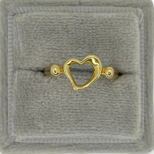 VINTAGE 18K ELSA PERETTI, TIFFANY & CO. HEART RING