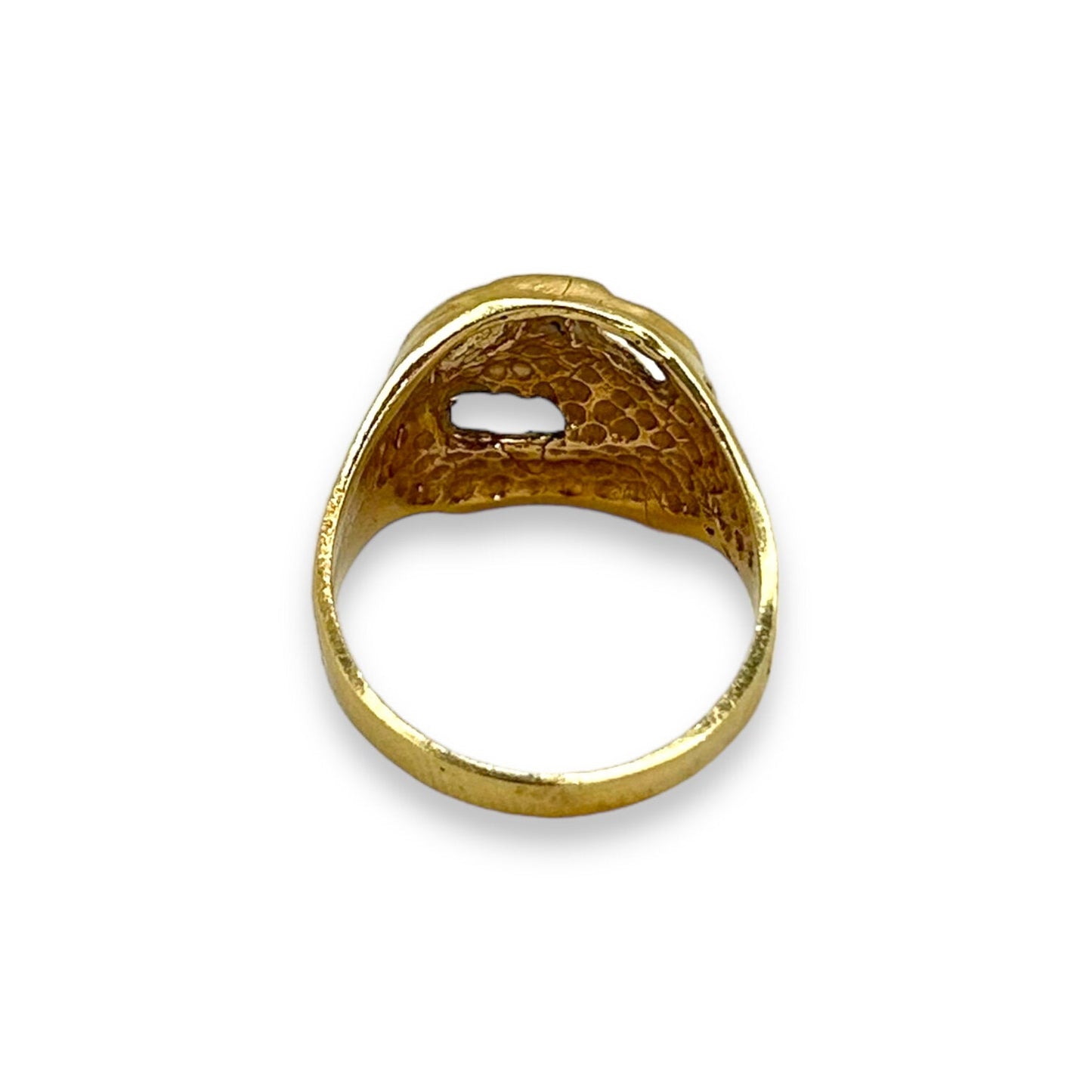 VINTAGE 14k HORSE/ HORSESHOE RING