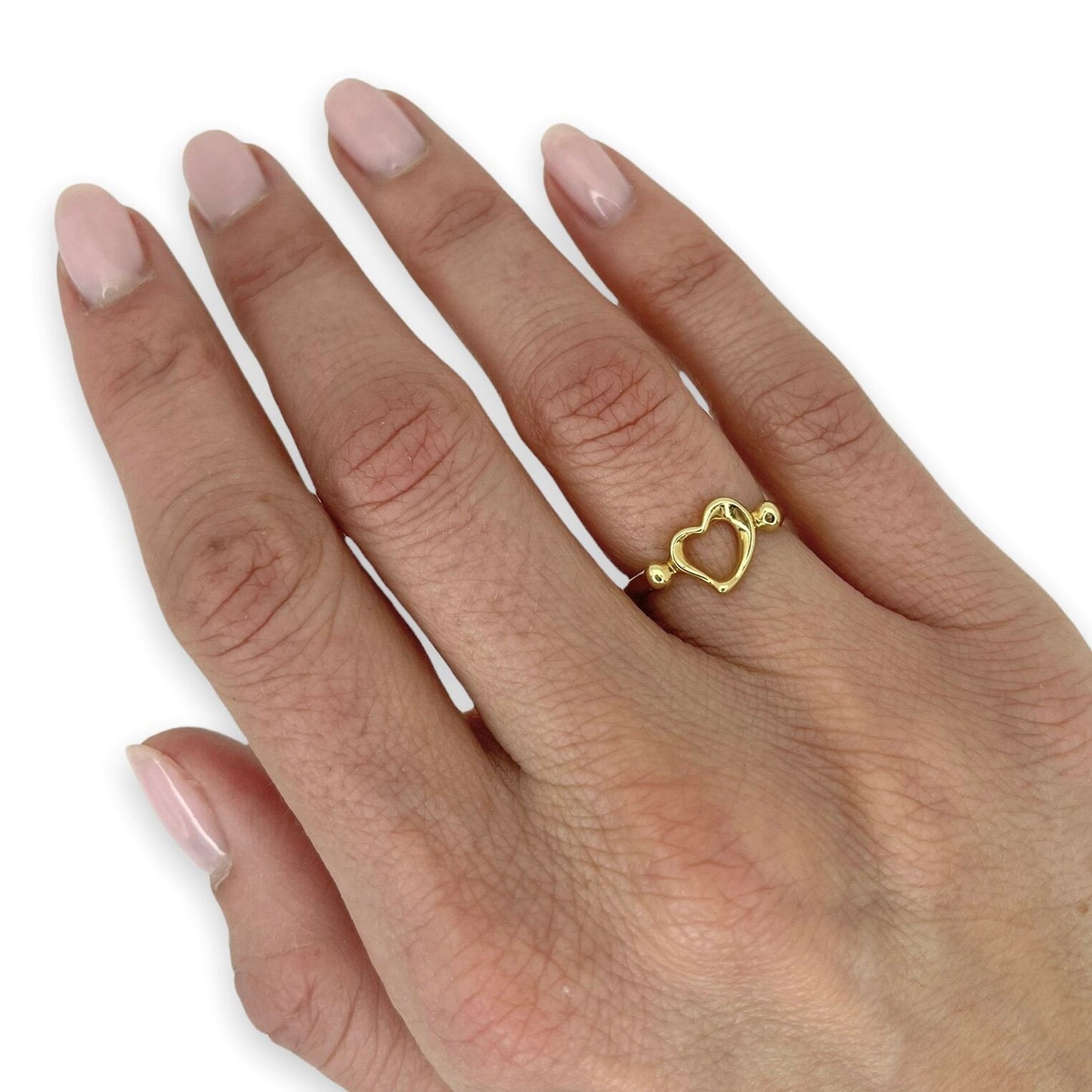 VINTAGE 18K ELSA PERETTI, TIFFANY & CO. HEART RING