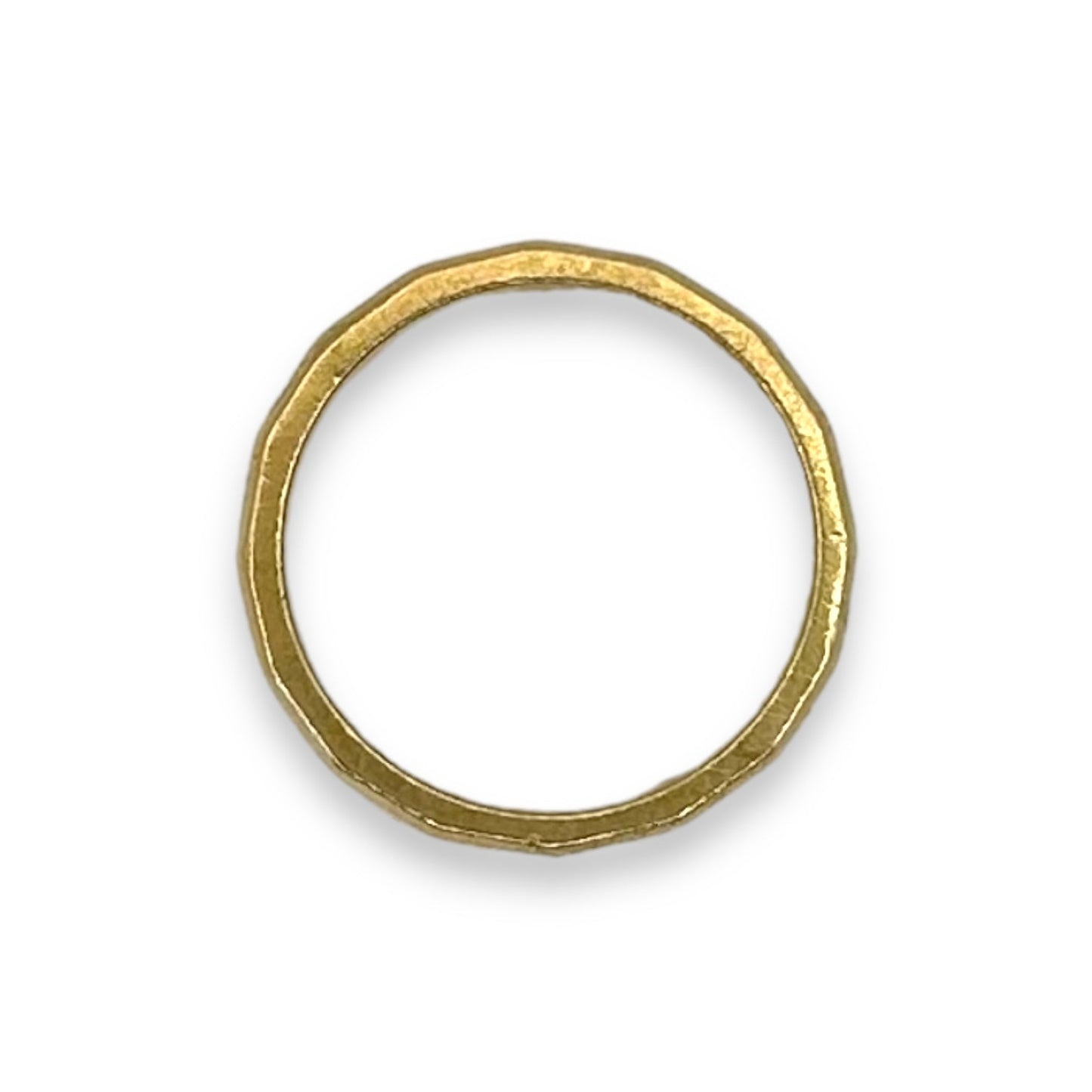 VINTAGE 14K TEXTURED CUFF RING