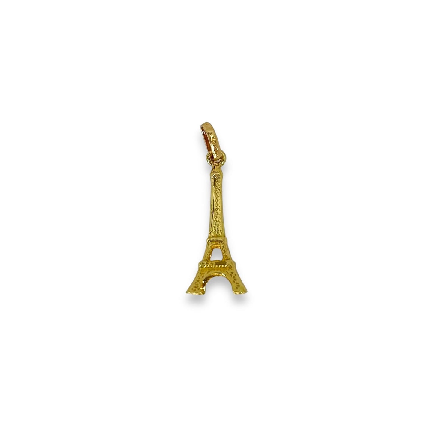 Vintage 18K Small Eiffel Tower Charm