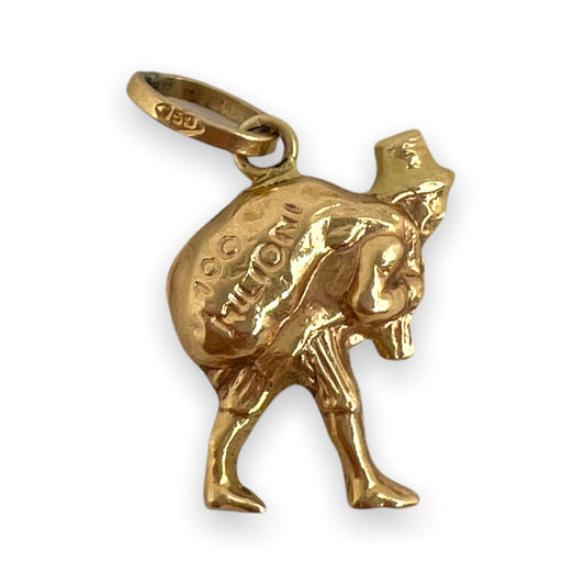 VINTAGE 18K LUCKY HUNCHBACK ‘IL GOBBO’ CHARM