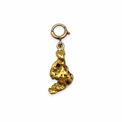 VINTAGE 22K GOLD NUGGET PENDANT