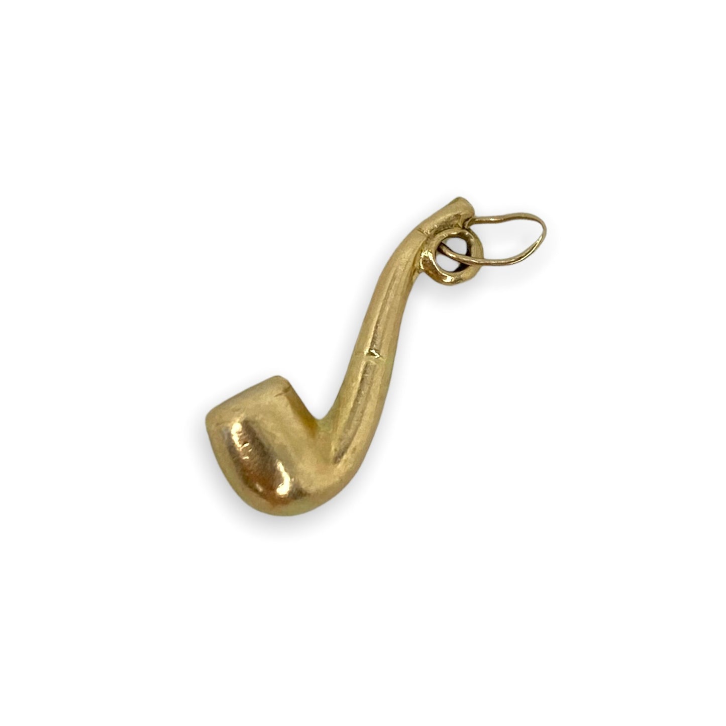 VINTAGE 14K SMOKING PIPE CHARM