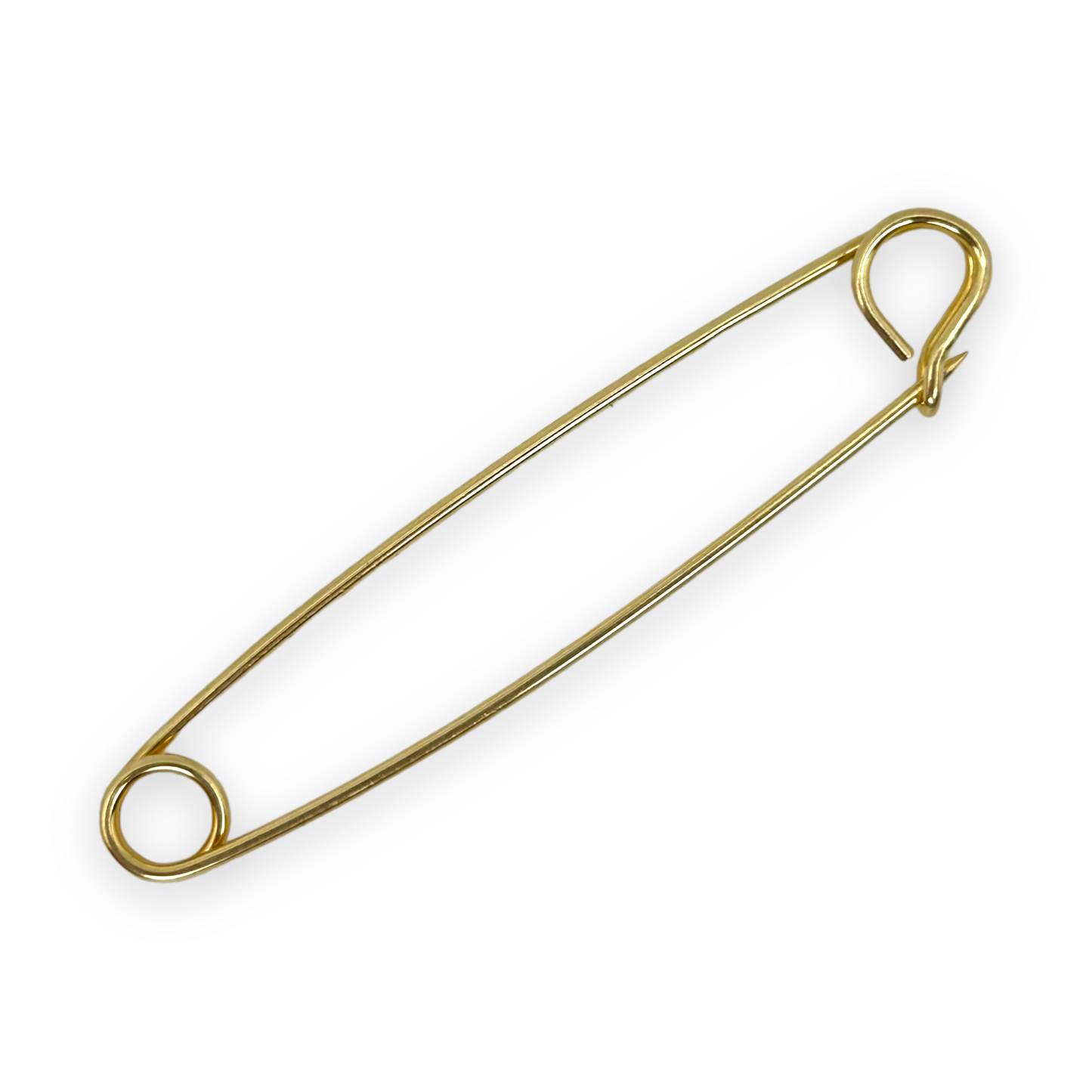 VINTAGE 14K LARGE SAFETY PIN